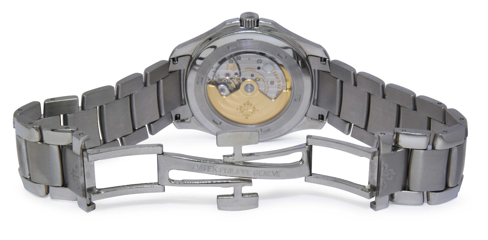 Patek Philippe Jumbo Aquanaut 5167 Steel Rubber Mens Watch B/P '10 5167/1A