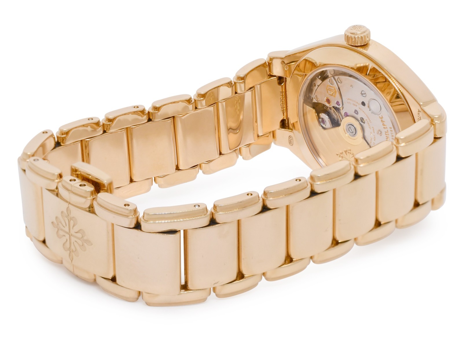 Patek Philippe Twenty~4 Rose Gold Champagne Diamond Ladies Watch B/P '24 7300