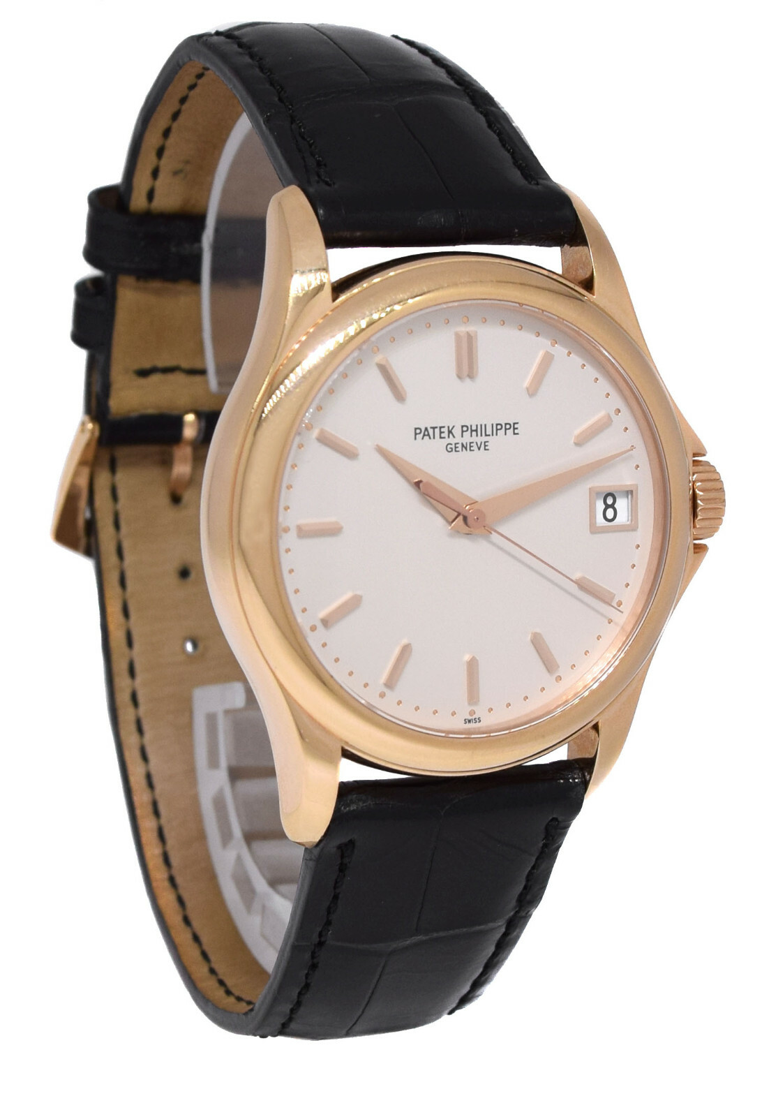 Patek Philippe Calatrava 5127 18k Rose Gold Mens 37mm Watch Box/Papers 5127R