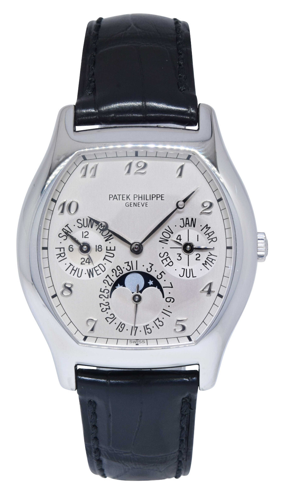 Patek Philippe Perpetual Calendar Complications Platinum Mens Watch B/P 5040P