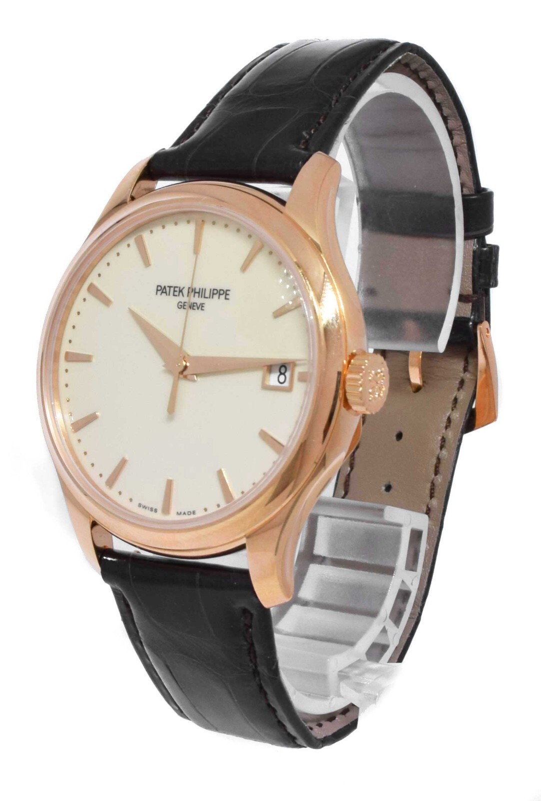 Patek Philippe Calatrava 18k Rose Gold Automatic Mens Watch Box/Papers '20 5227R