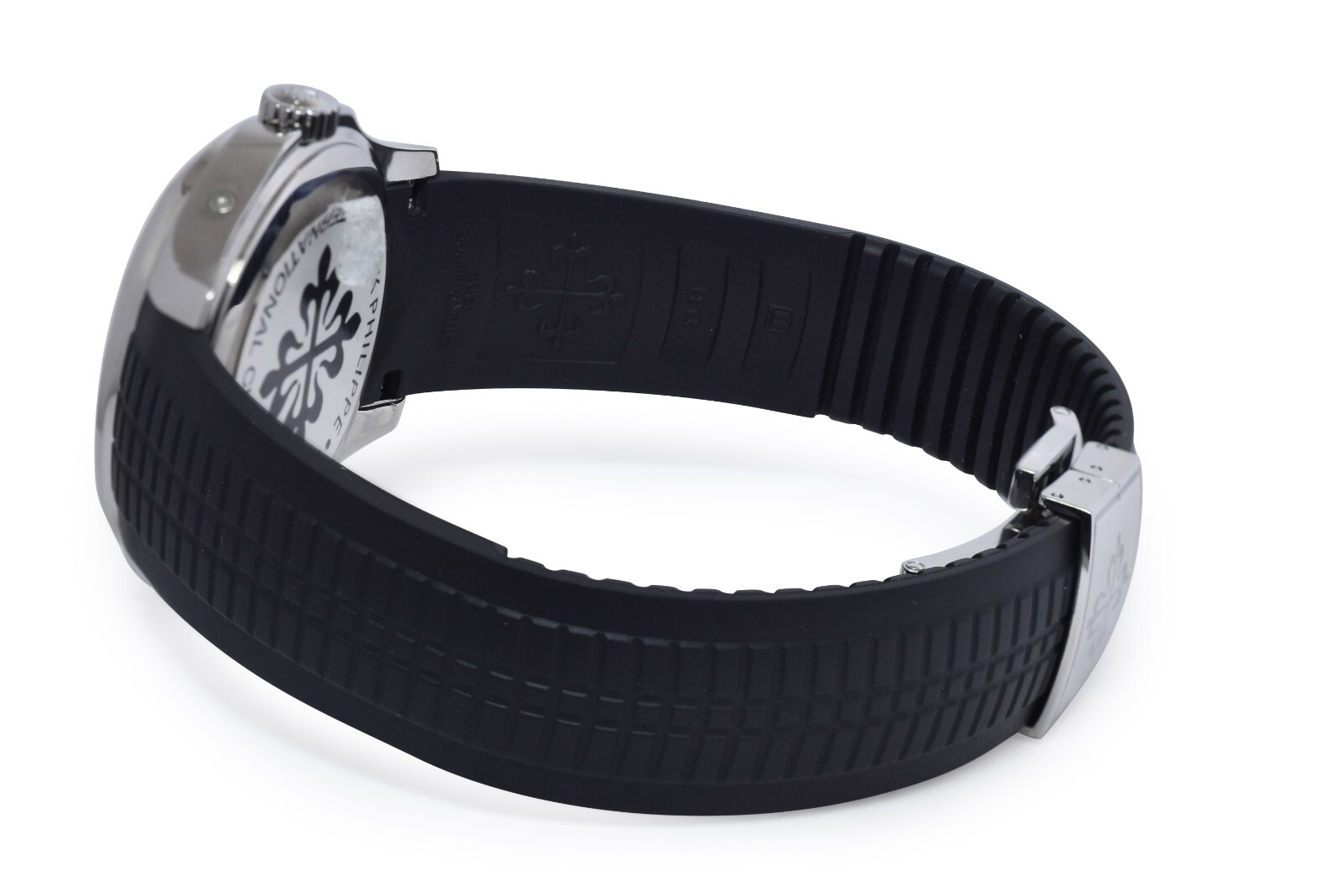 Patek Philippe Aquanaut 5164 Travel Time Steel & Rubber 40mm Watch B/P '16 5164A