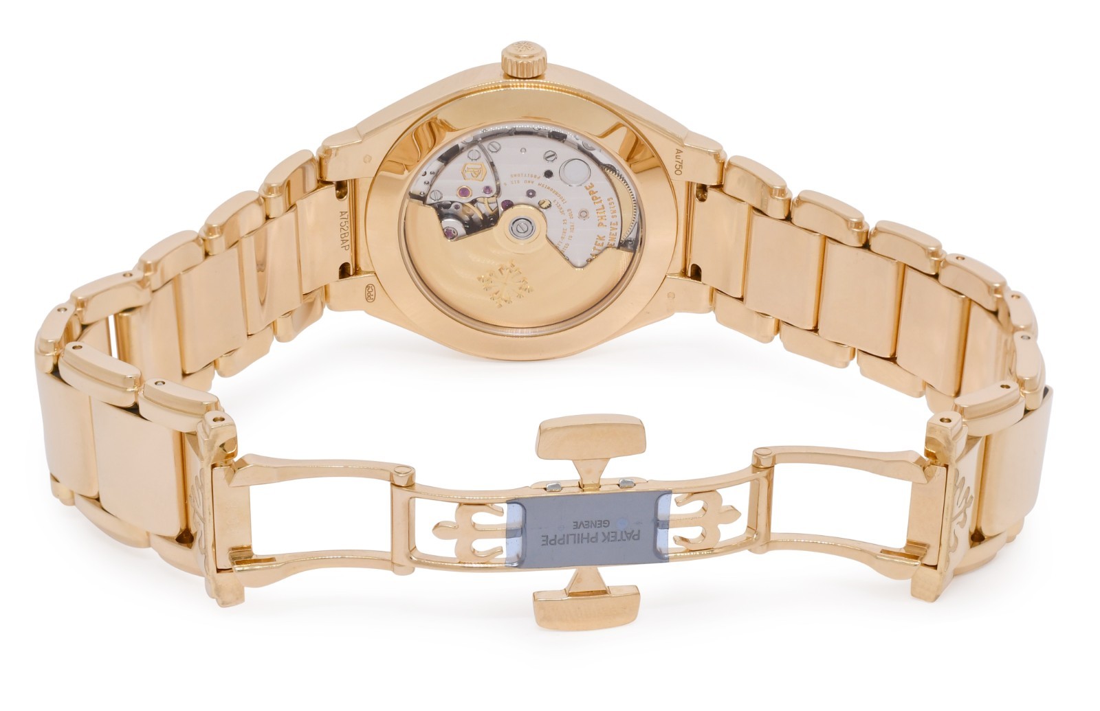 Patek Philippe Twenty~4 Rose Gold Champagne Diamond Ladies Watch B/P '24 7300