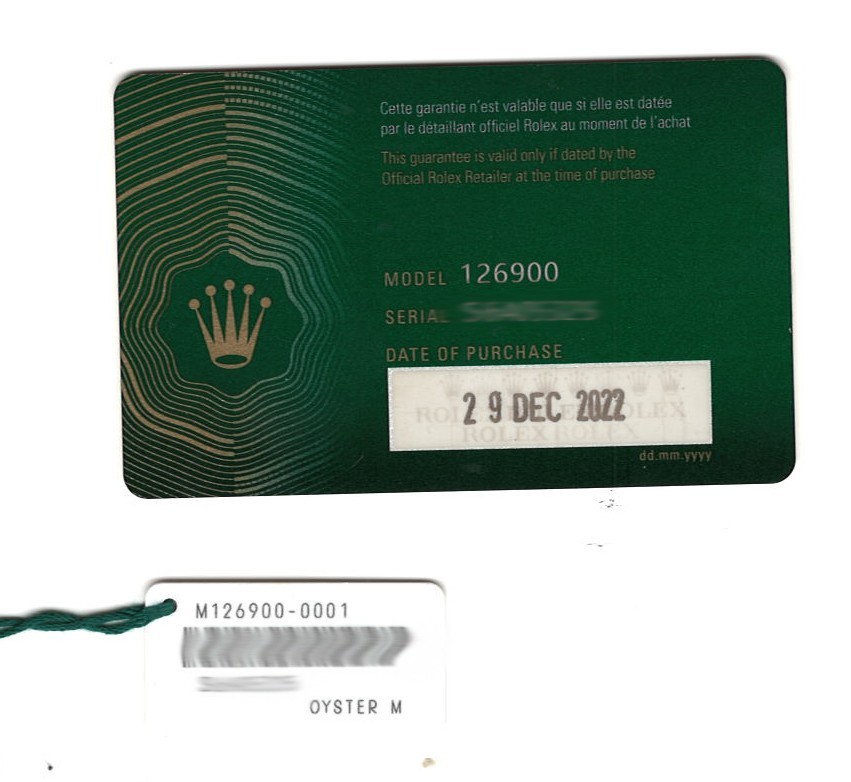 Rolex Air-King Steel Black Dial Mens 40mm Watch +Card '22 126900