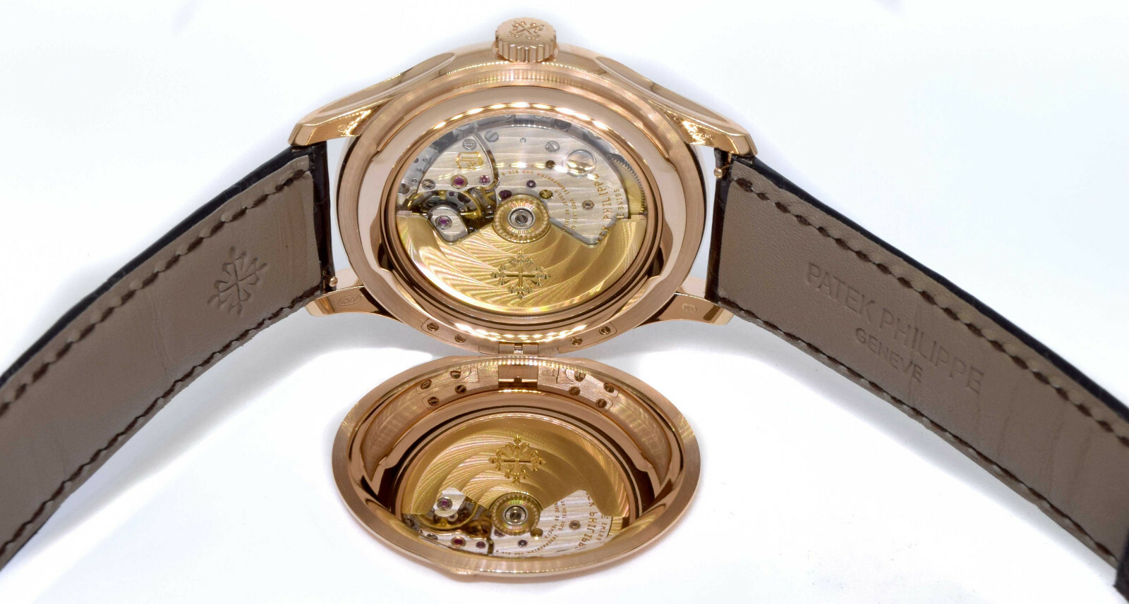Patek Philippe Calatrava 18k Rose Gold Automatic Mens Watch Box/Papers '20 5227R