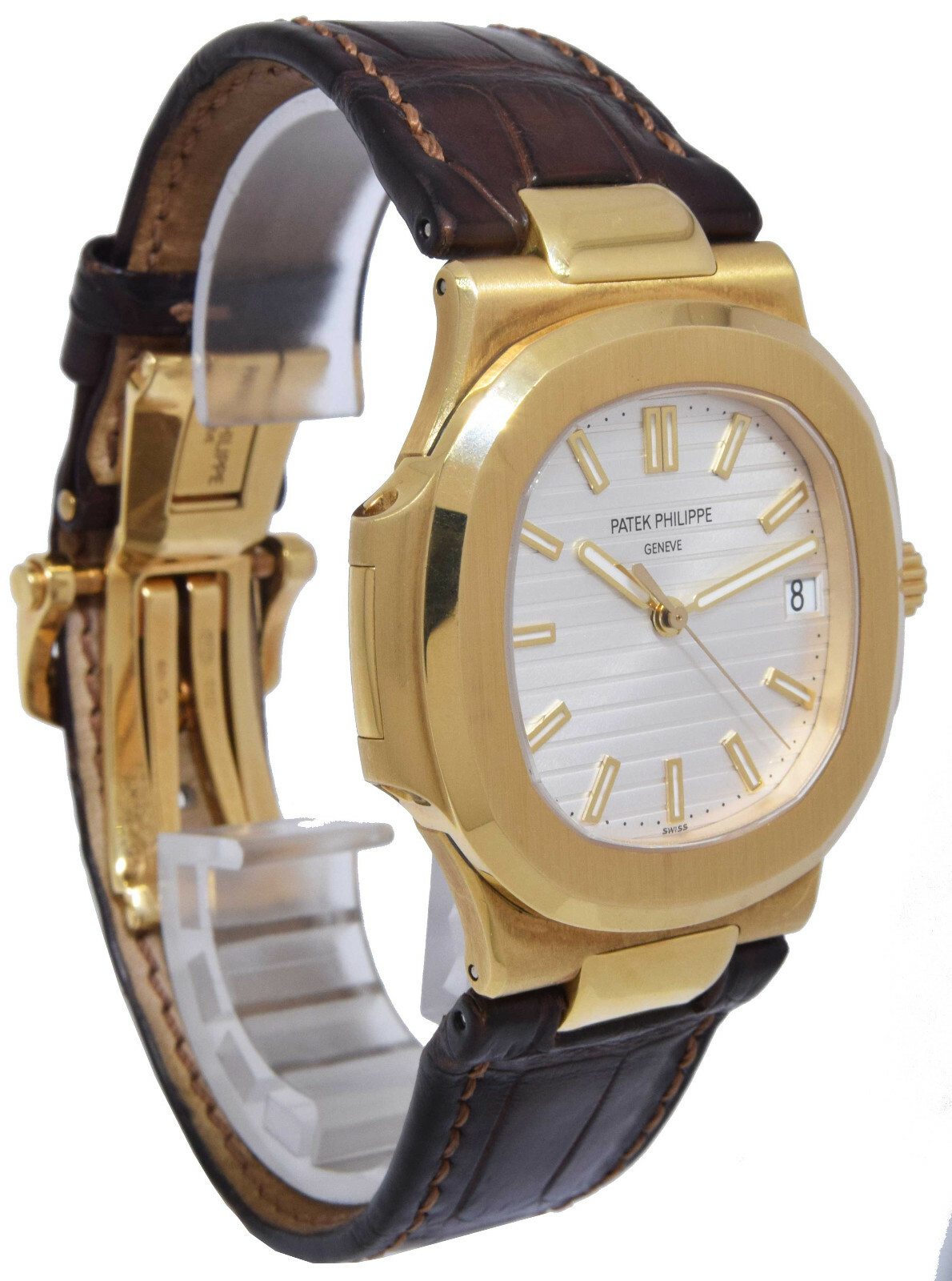 Patek Philippe 5711 Nautilus 18k Yellow Gold Watch Box & Archival Document 5711J