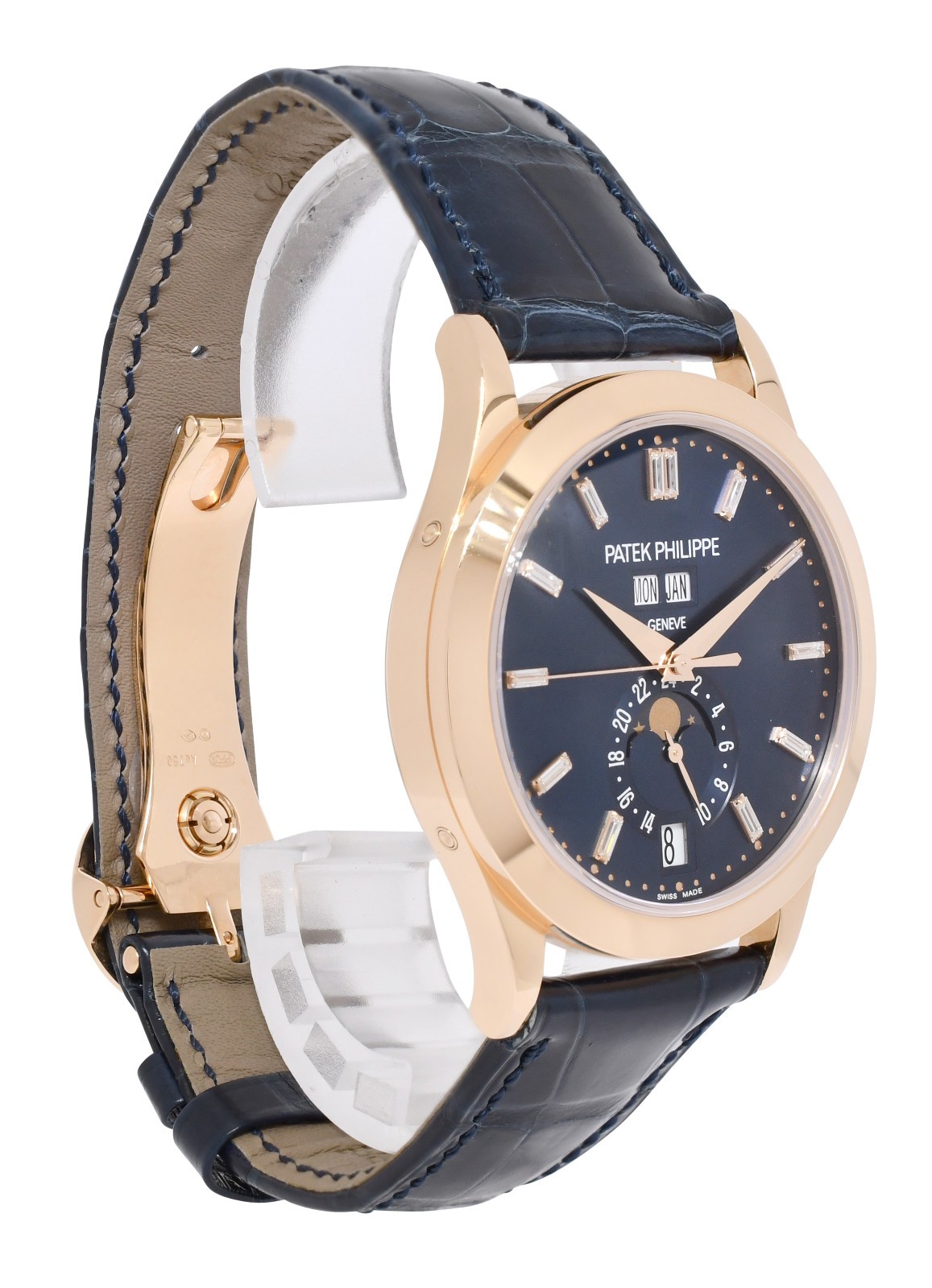 Patek Philippe Annual Calendar 5396 18k Rose Gold Diamond Watch B/P '24 5396R