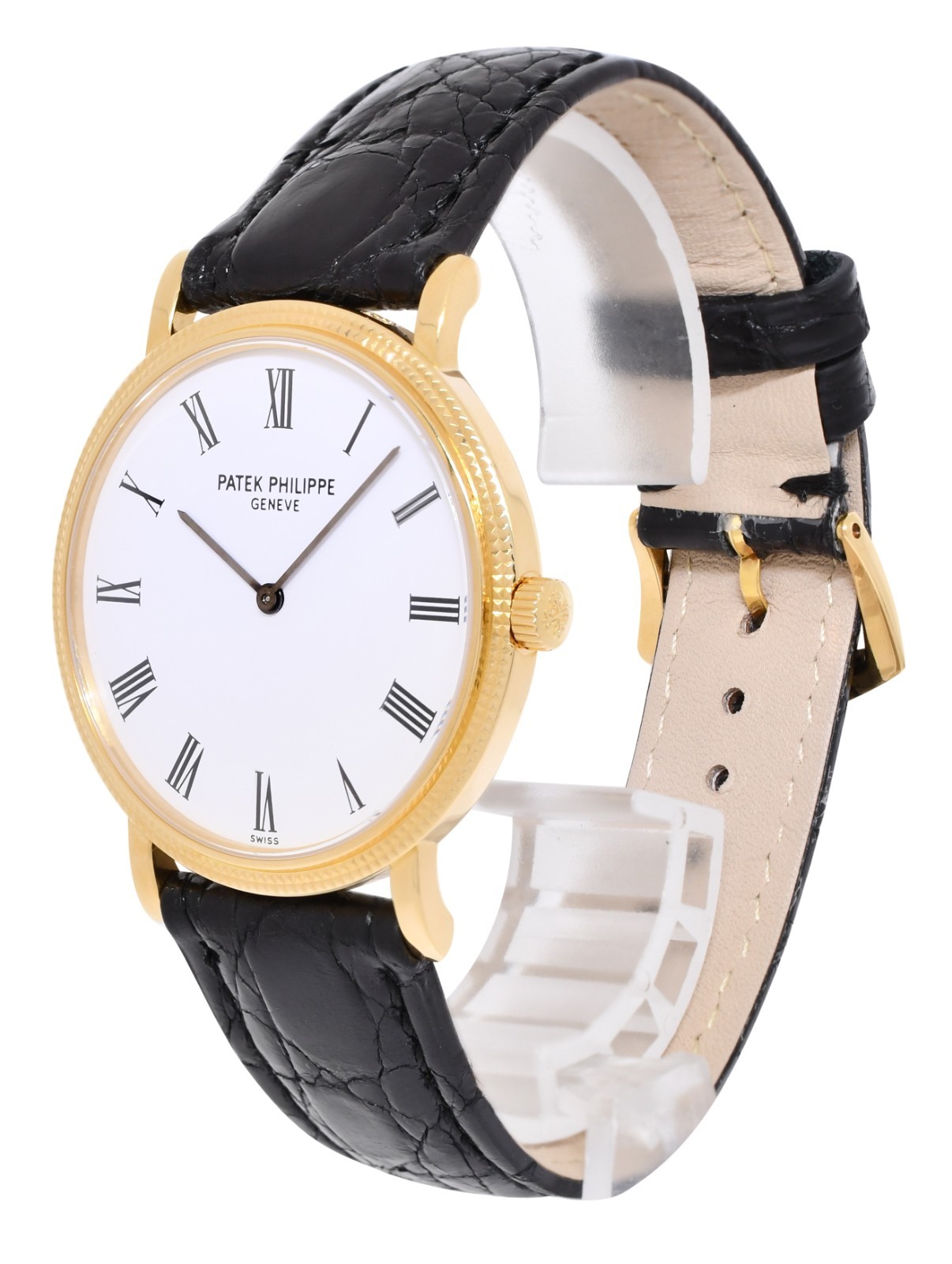 Patek Philippe Calatrava 5120 18k Yellow Gold 35mm Automatic Watch +Papers 5120J