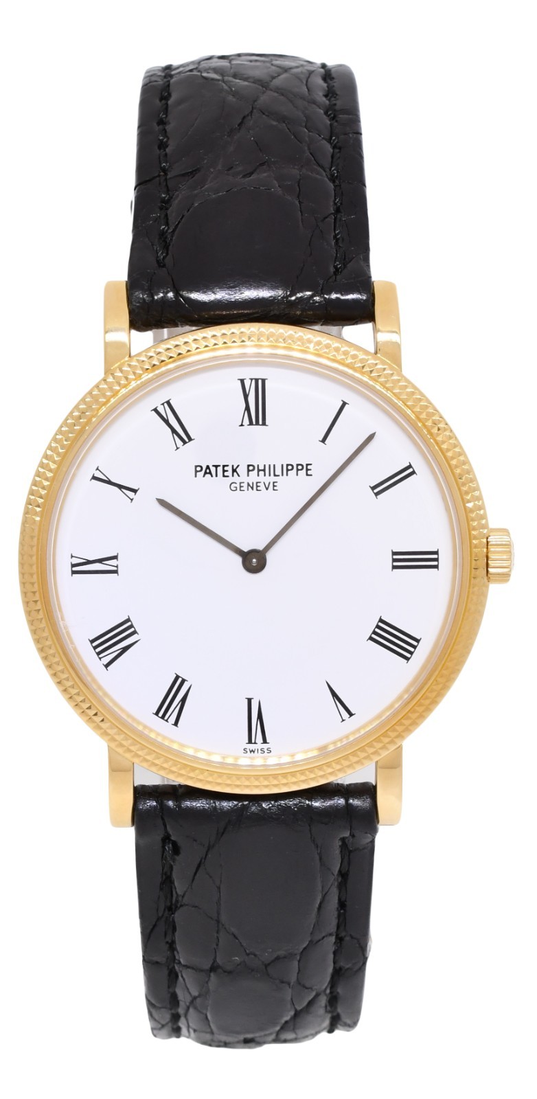 Patek Philippe Calatrava 5120 18k Yellow Gold 35mm Automatic Watch +Papers 5120J