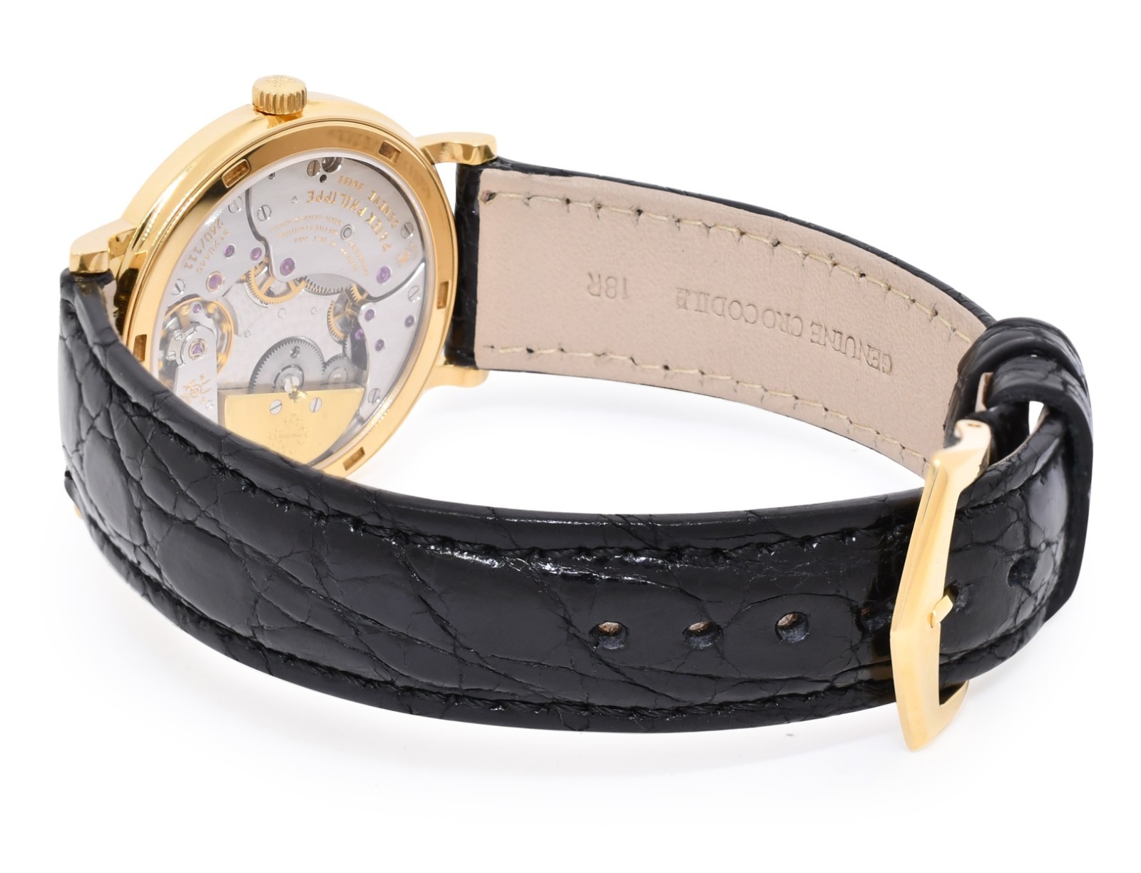 Patek Philippe Calatrava 5120 18k Yellow Gold 35mm Automatic Watch +Papers 5120J