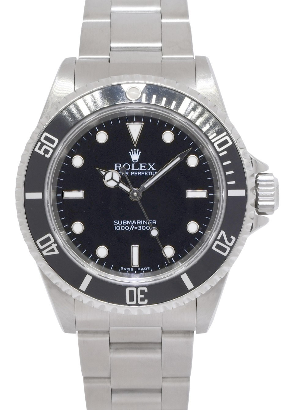 Rolex Submariner No Date Steel Black Dial Oyster Mens 40mm Watch F 14060 Rolex Submariner No Date Steel Black Dial Oyster Mens 40mm Watch F 14060