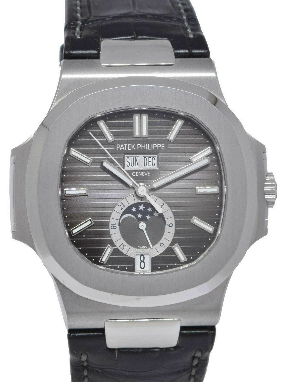Patek Philippe 5726 Nautilus Steel Annual Calendar Watch Box/Papers '18 5726A