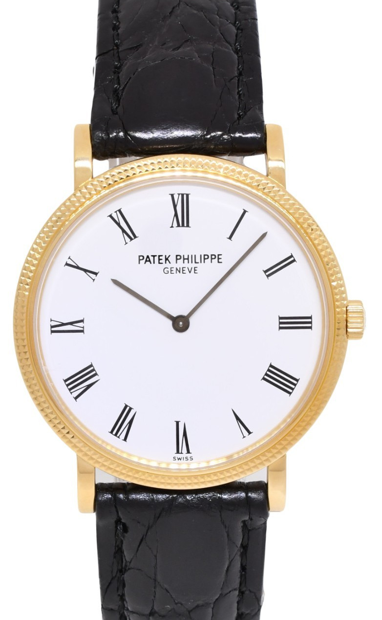 Patek Philippe Calatrava 5120 18k Yellow Gold 35mm Automatic Watch +Papers 5120J