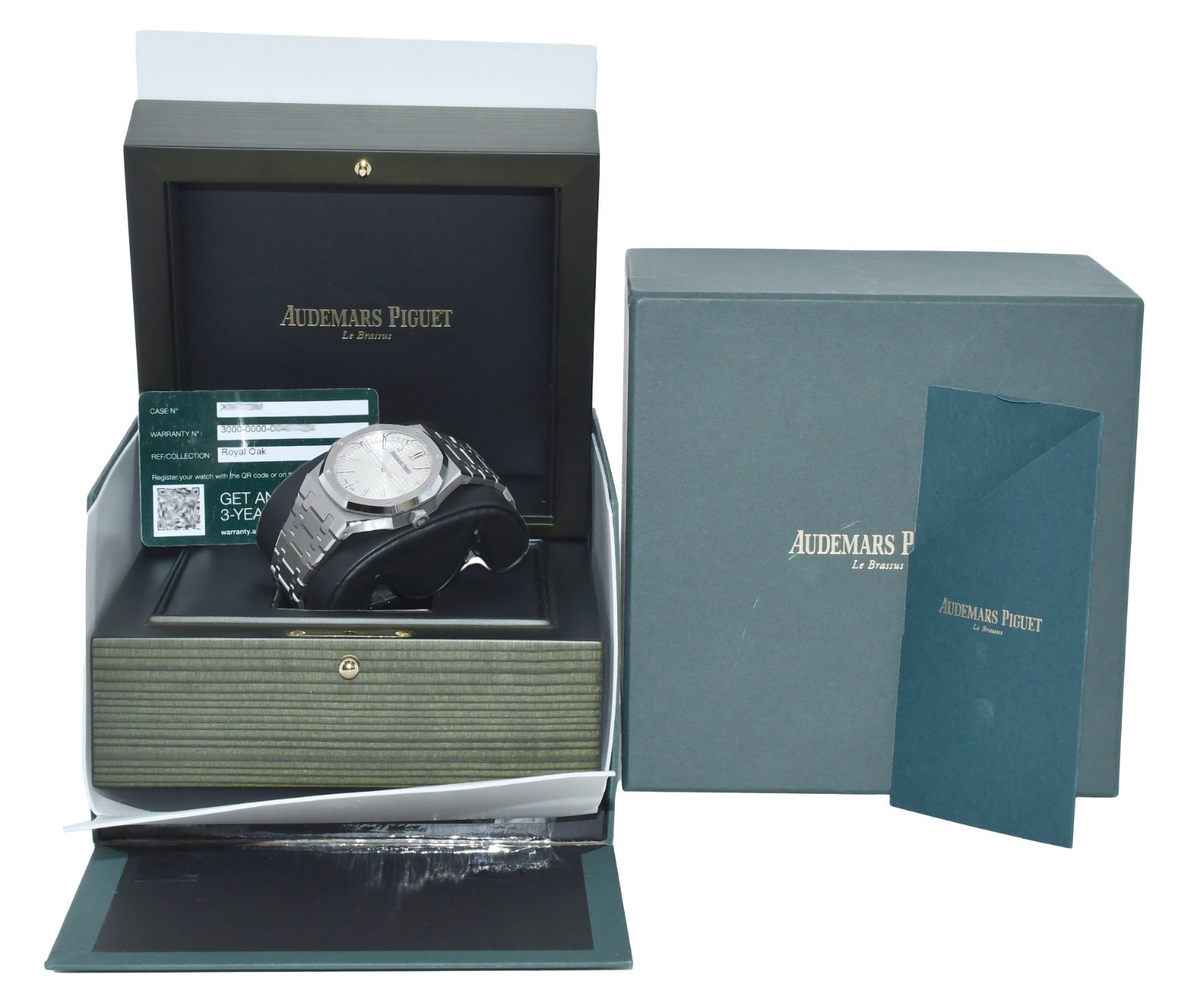 Audemars Piguet Royal Oak Steel Silver Dial 41mm Watch B/P 15510ST.OO.1320ST.08