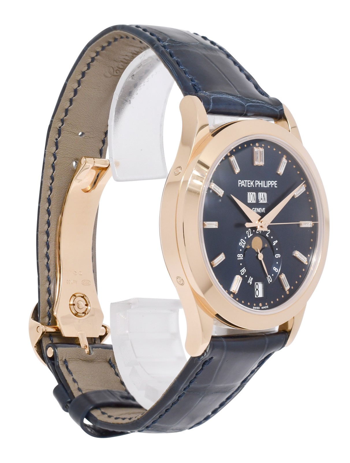 Patek Philippe Annual Calendar 5396 18k Rose Gold Diamond Watch B/P '24 5396R