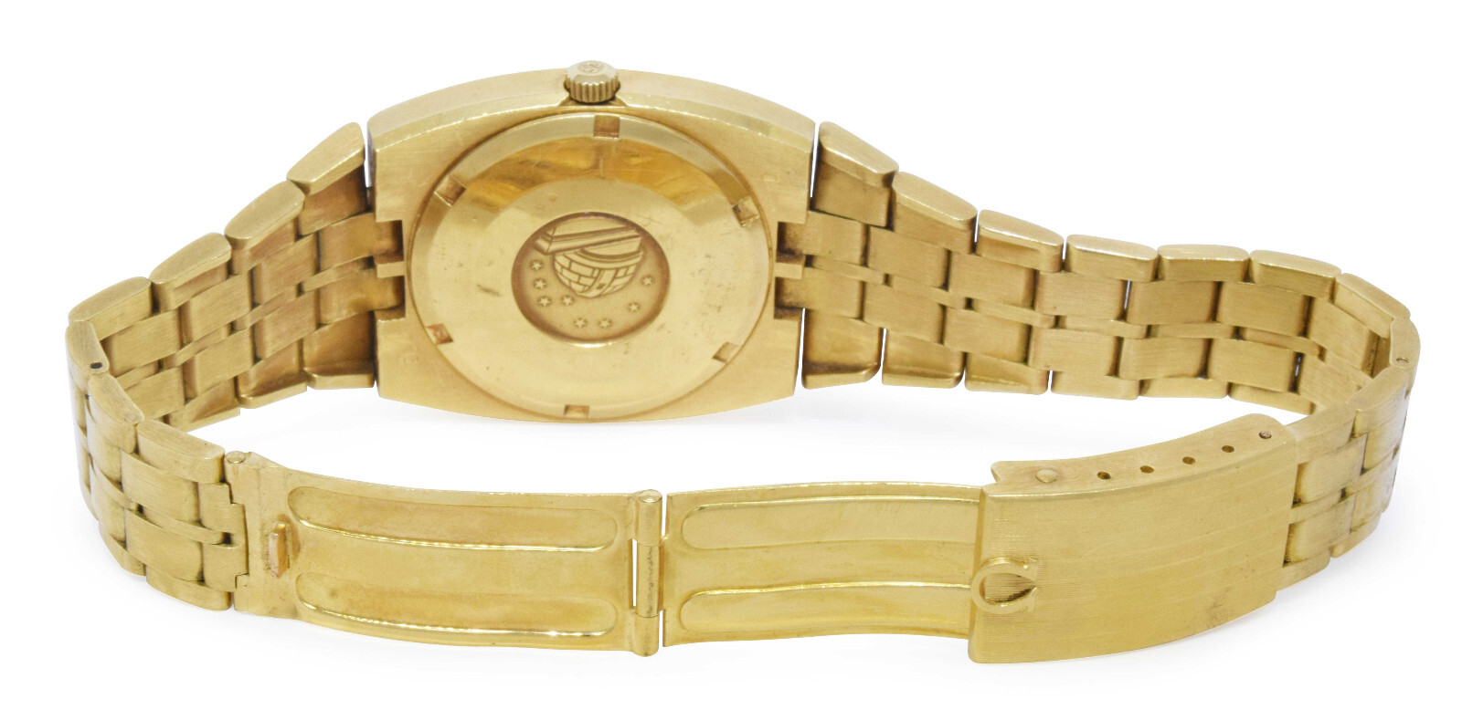 Omega Constellation Day-Date 18k Yellow Gold Mens 36mm Automatic Watch 168.045