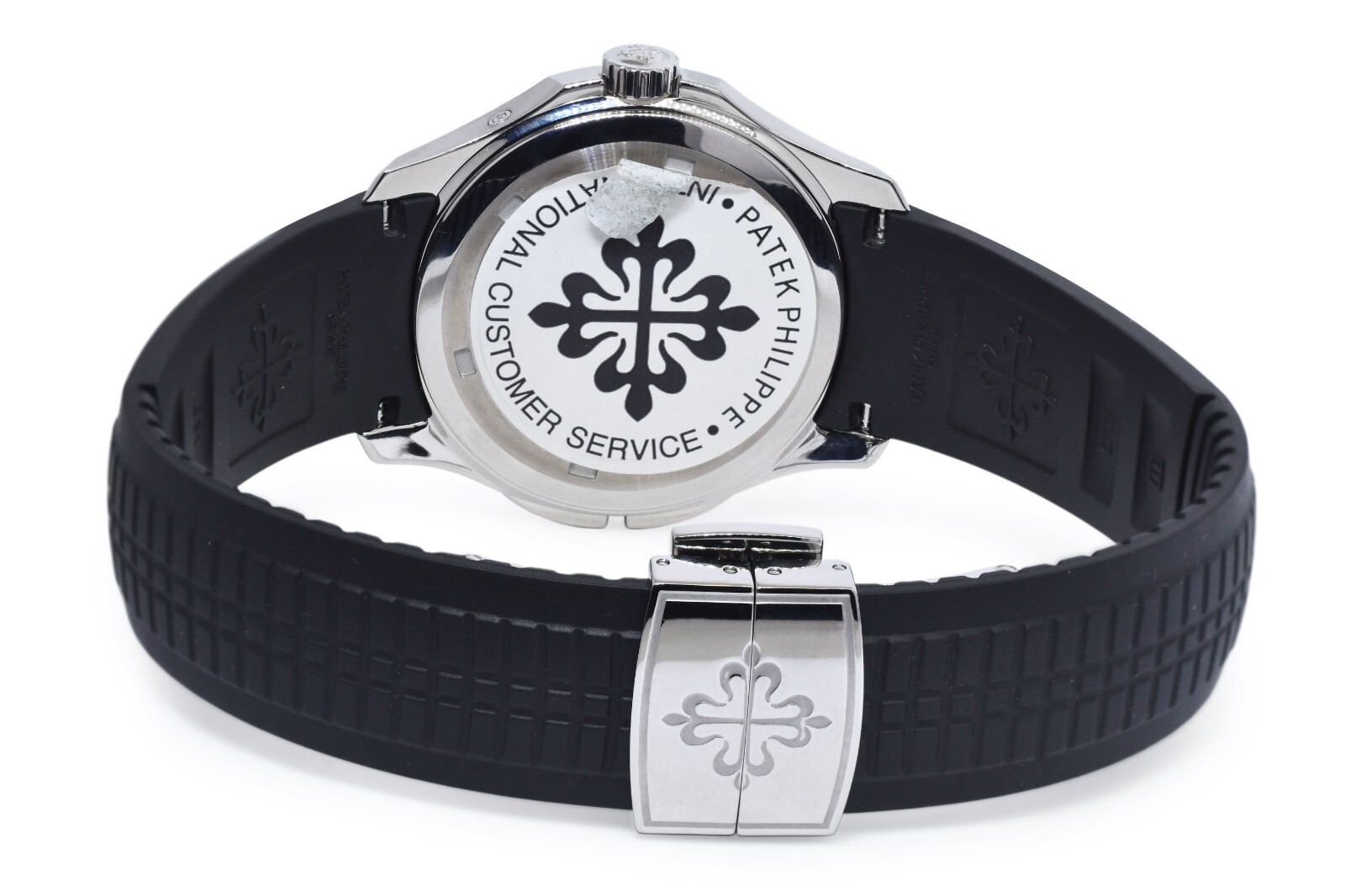 Patek Philippe Aquanaut 5164 Travel Time Steel & Rubber 40mm Watch B/P '16 5164A