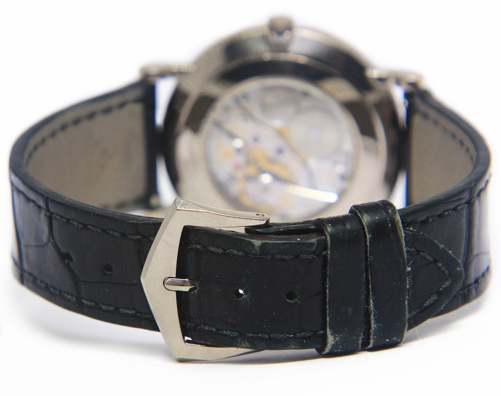 Patek Philippe Calatrava 5116 18k White Gold Enamel 36mm Watch +Archive 5116G