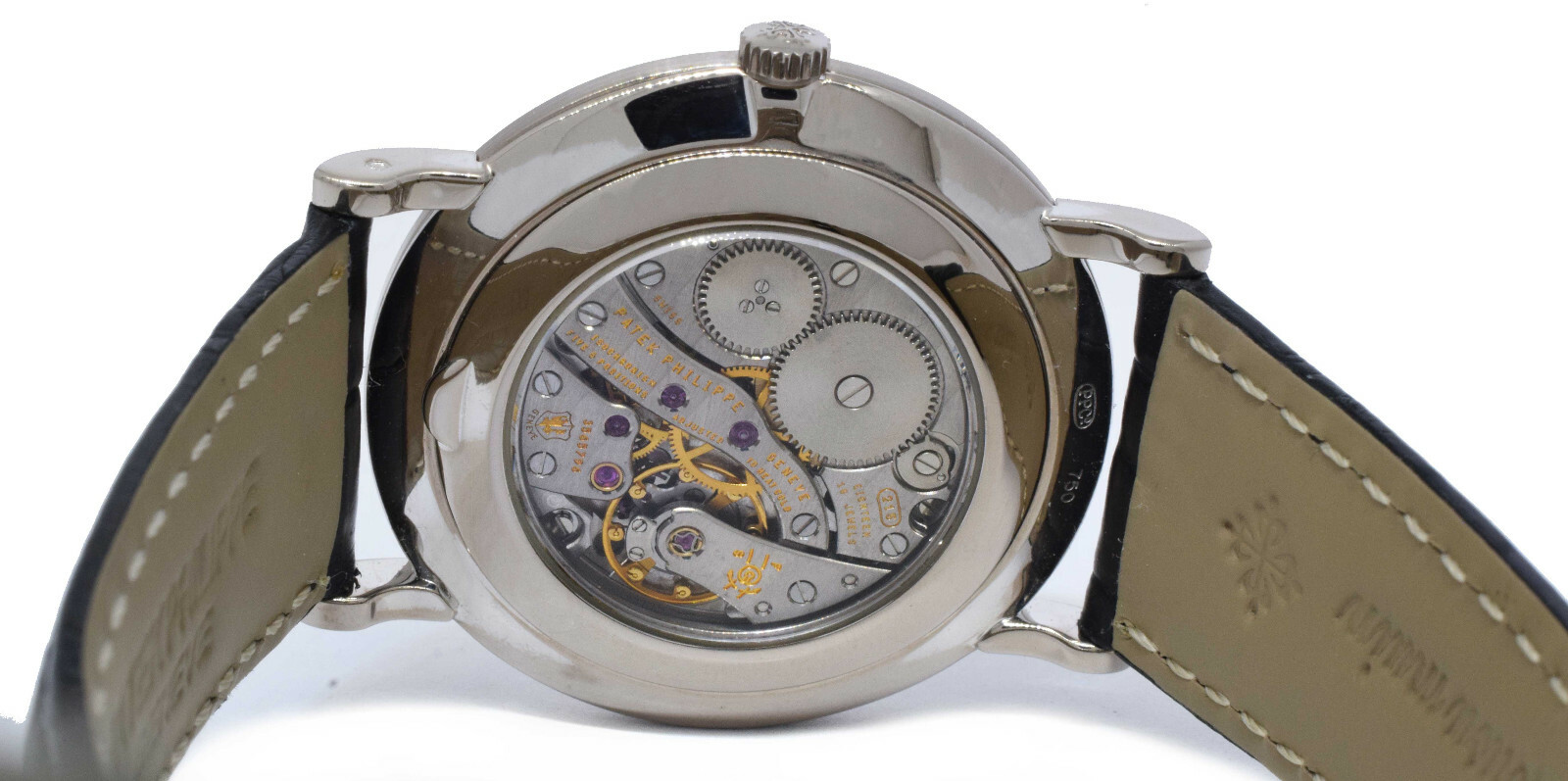 Patek Philippe 5119 Calatrava 18k White Gold White Dial Mens 36mm Watch 5119G