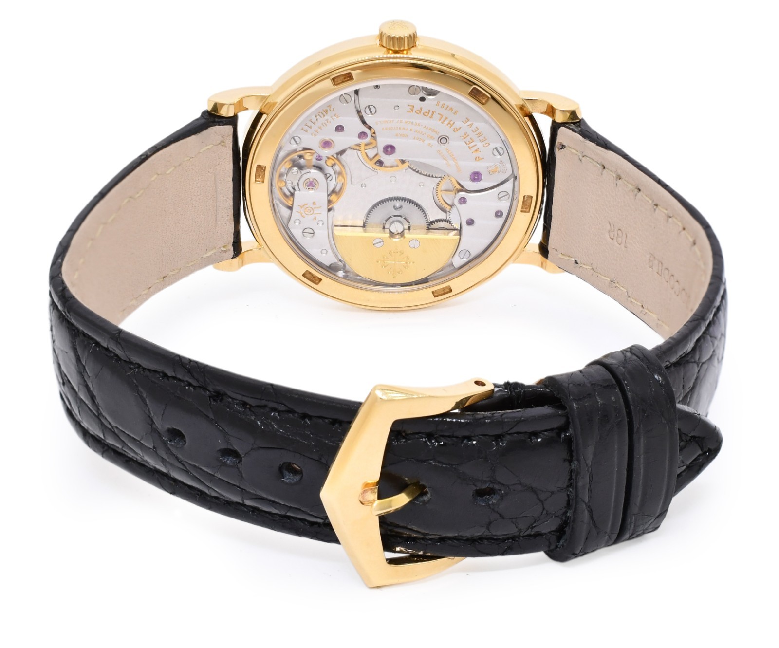 Patek Philippe Calatrava 5120 18k Yellow Gold 35mm Automatic Watch +Papers 5120J