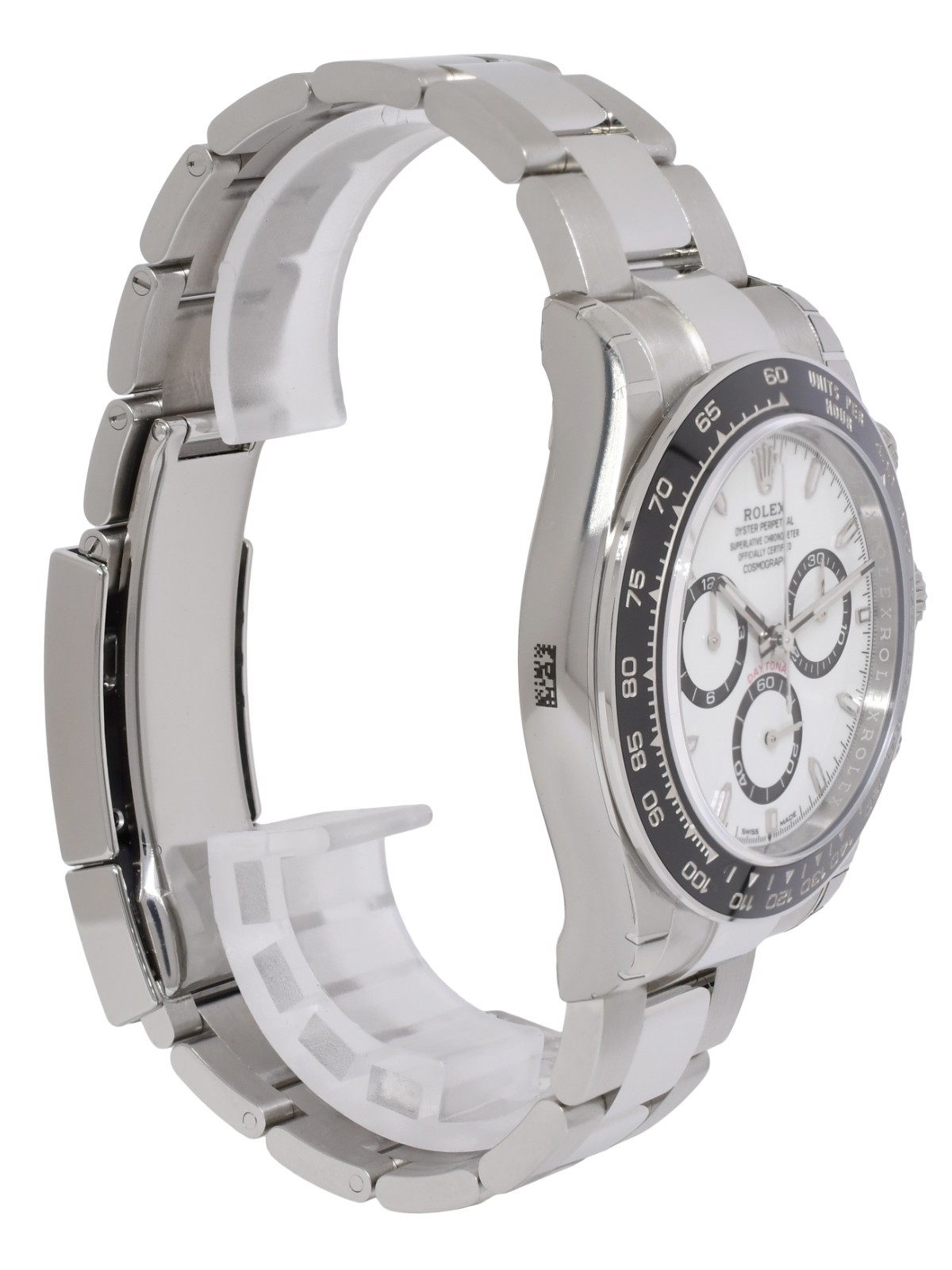 NEW Rolex Daytona Steel & Ceramic Bezel White Dial 40mm Watch B/P'26 126500