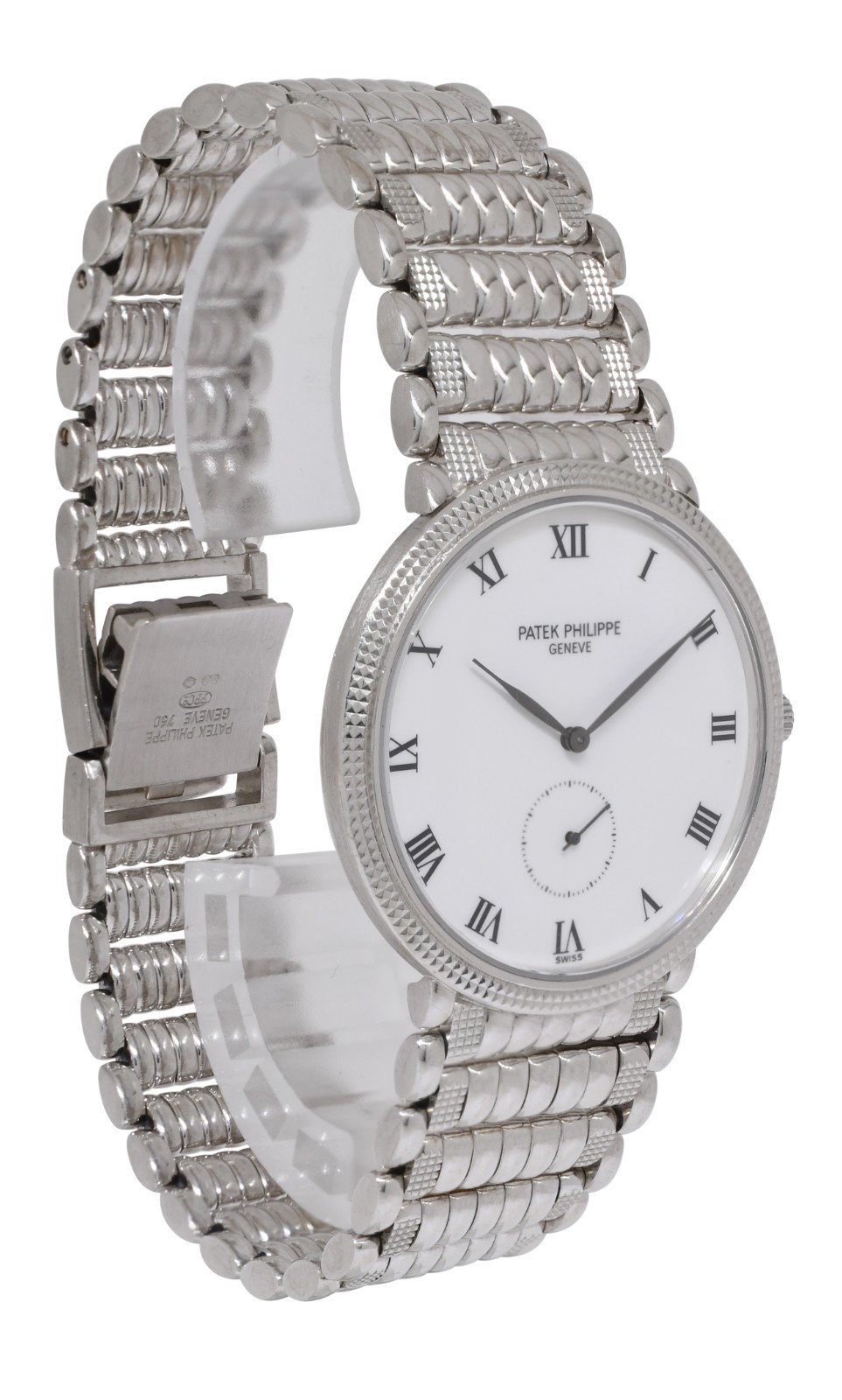 Patek Philippe Calatrava 3919 18k White Gold 33mm Manual Watch 3919/20G