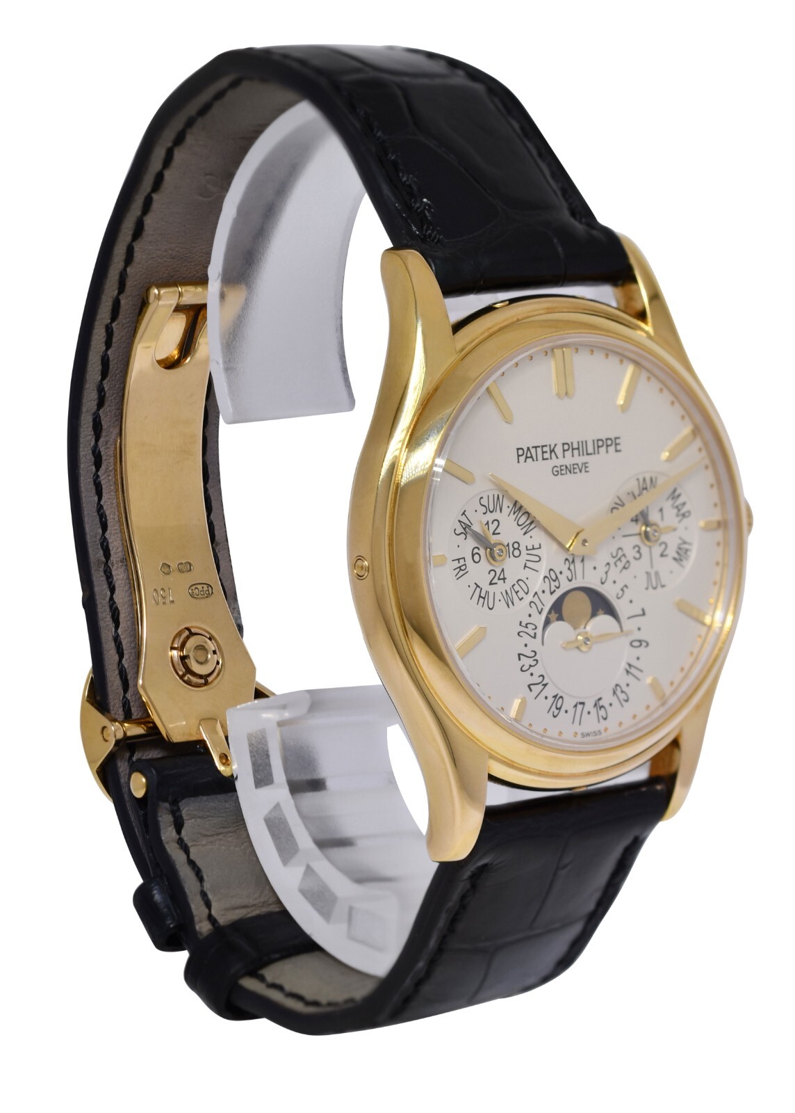 Patek Philippe Grand Complications Yellow Gold Perpetual Calendar Watch 5140J