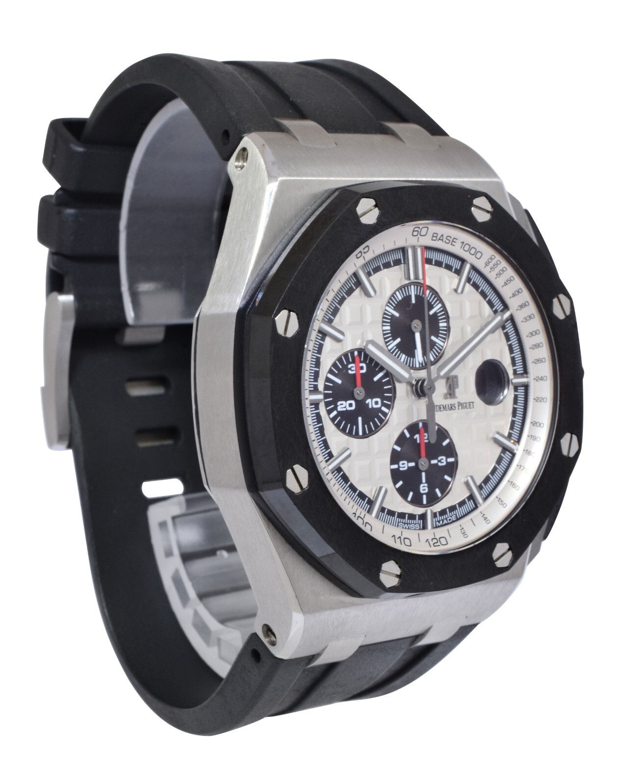 Audemars Piguet Royal Oak Offshore Steel Ceramic Panda Dial 44mm Watch 26400SO
