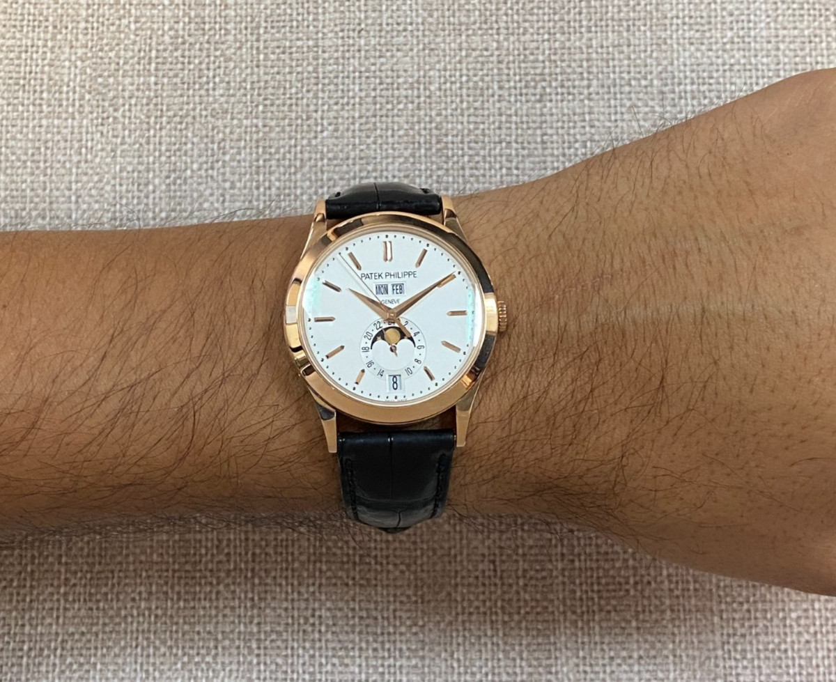 Patek Philippe 5396 18k Rose Gold Annual Calendar 38mm Mens Watch B/P '12 5396R