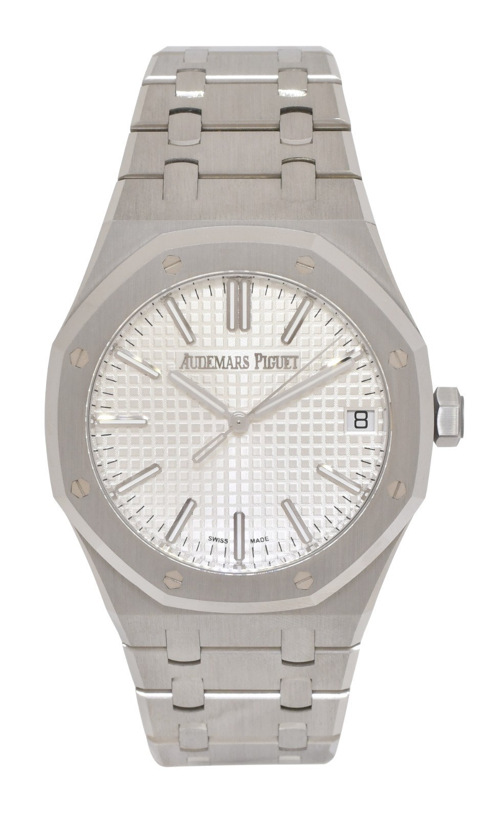 Audemars Piguet Royal Oak Steel Silver Dial 41mm Watch B/P 15510ST.OO.1320ST.08