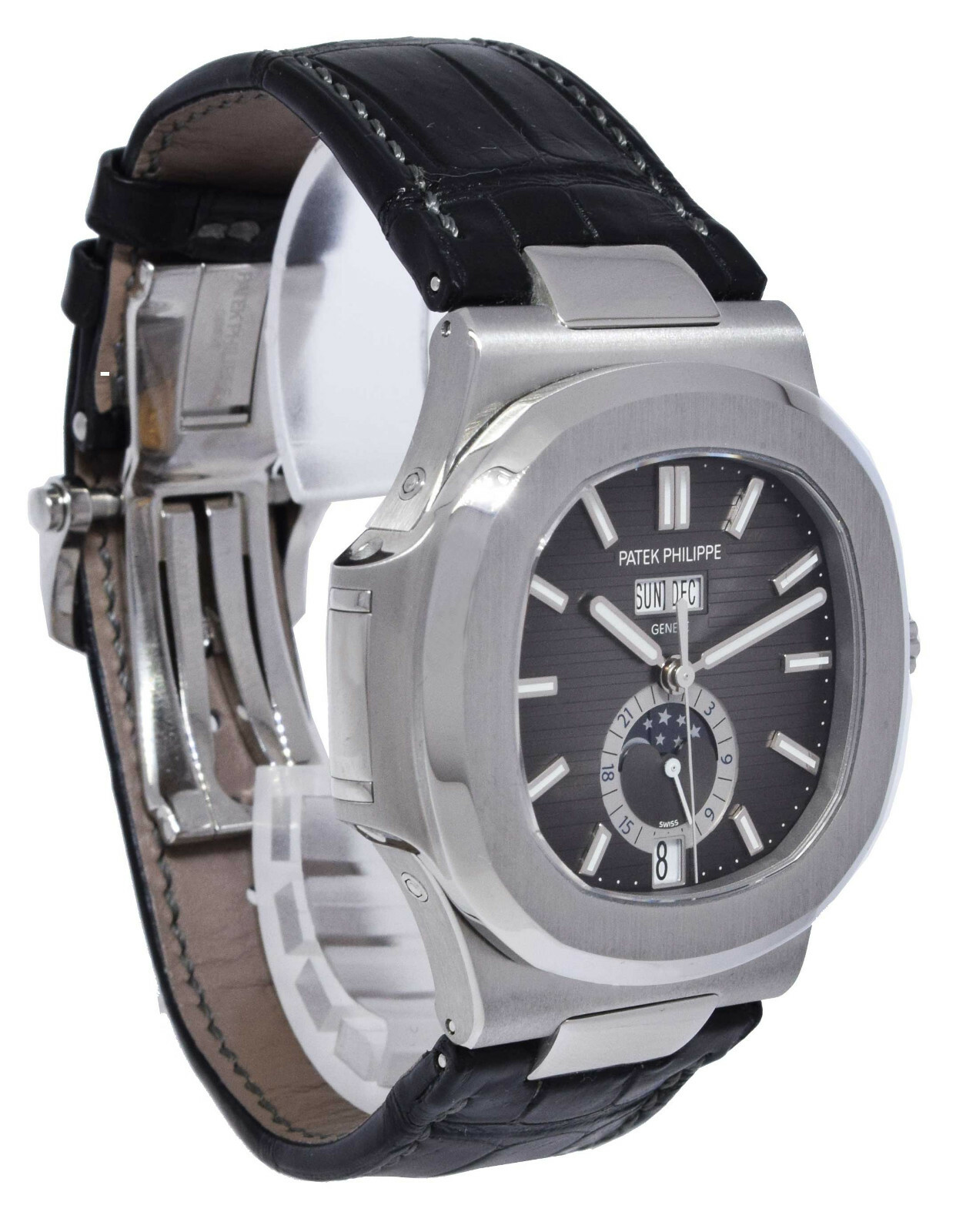Patek Philippe 5726 Nautilus Steel Annual Calendar Watch Box/Papers '18 5726A