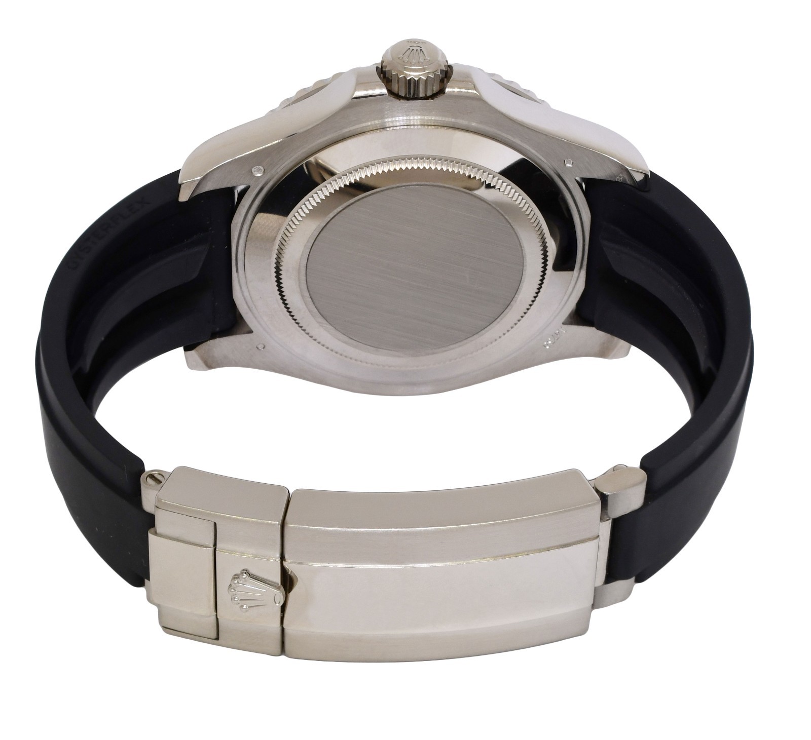 Rolex Yacht-Master 42 18k White Gold Mens Oysterflex Watch B/P 24 226659