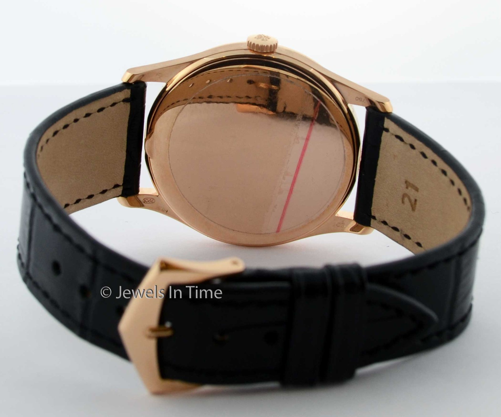 Patek Philippe Calatrava 5196 18k Rose Gold Mens 37mm Manual Watch +Box 5196R