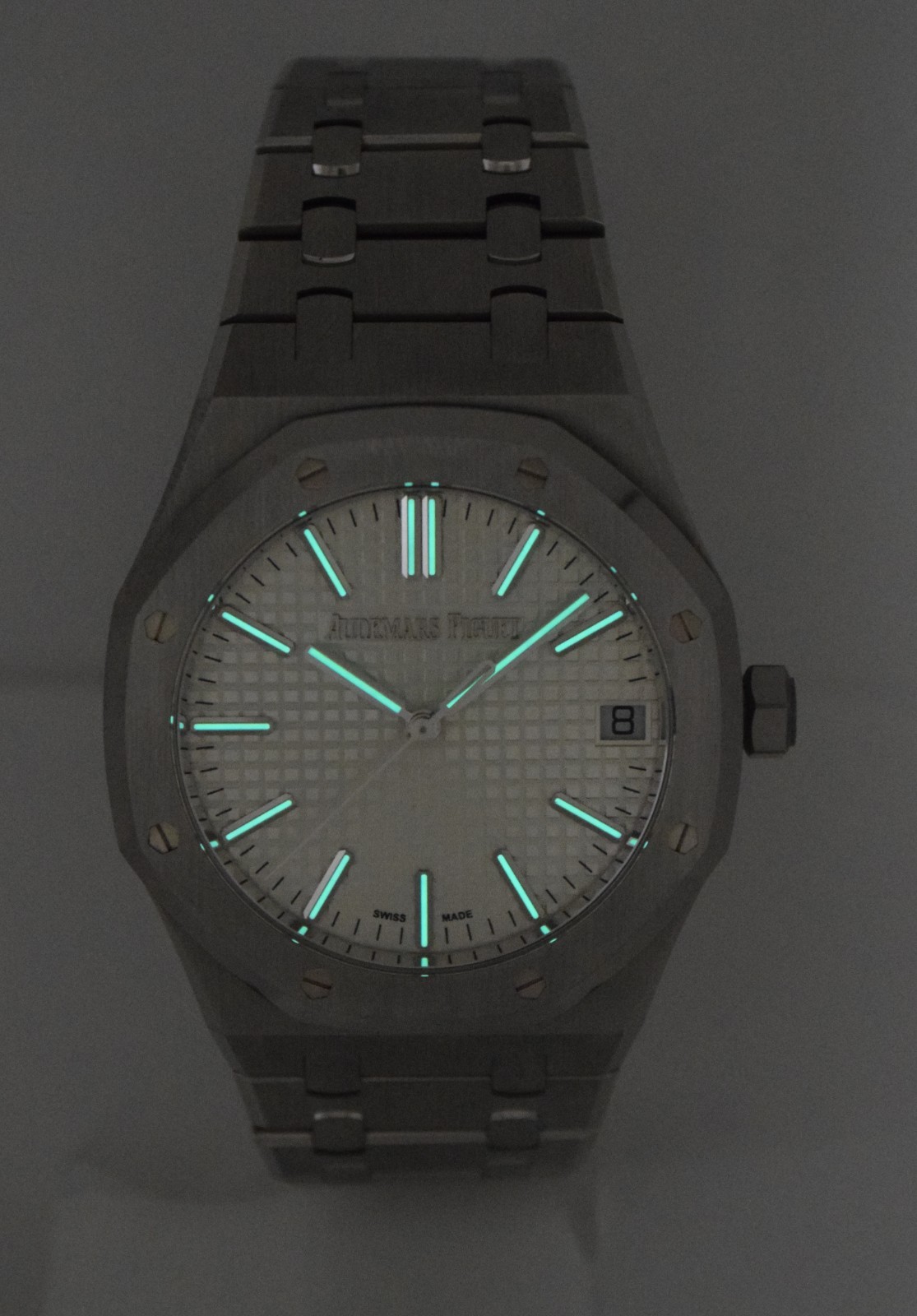 Audemars Piguet Royal Oak Steel Silver Dial 41mm Watch B/P 15510ST.OO.1320ST.08