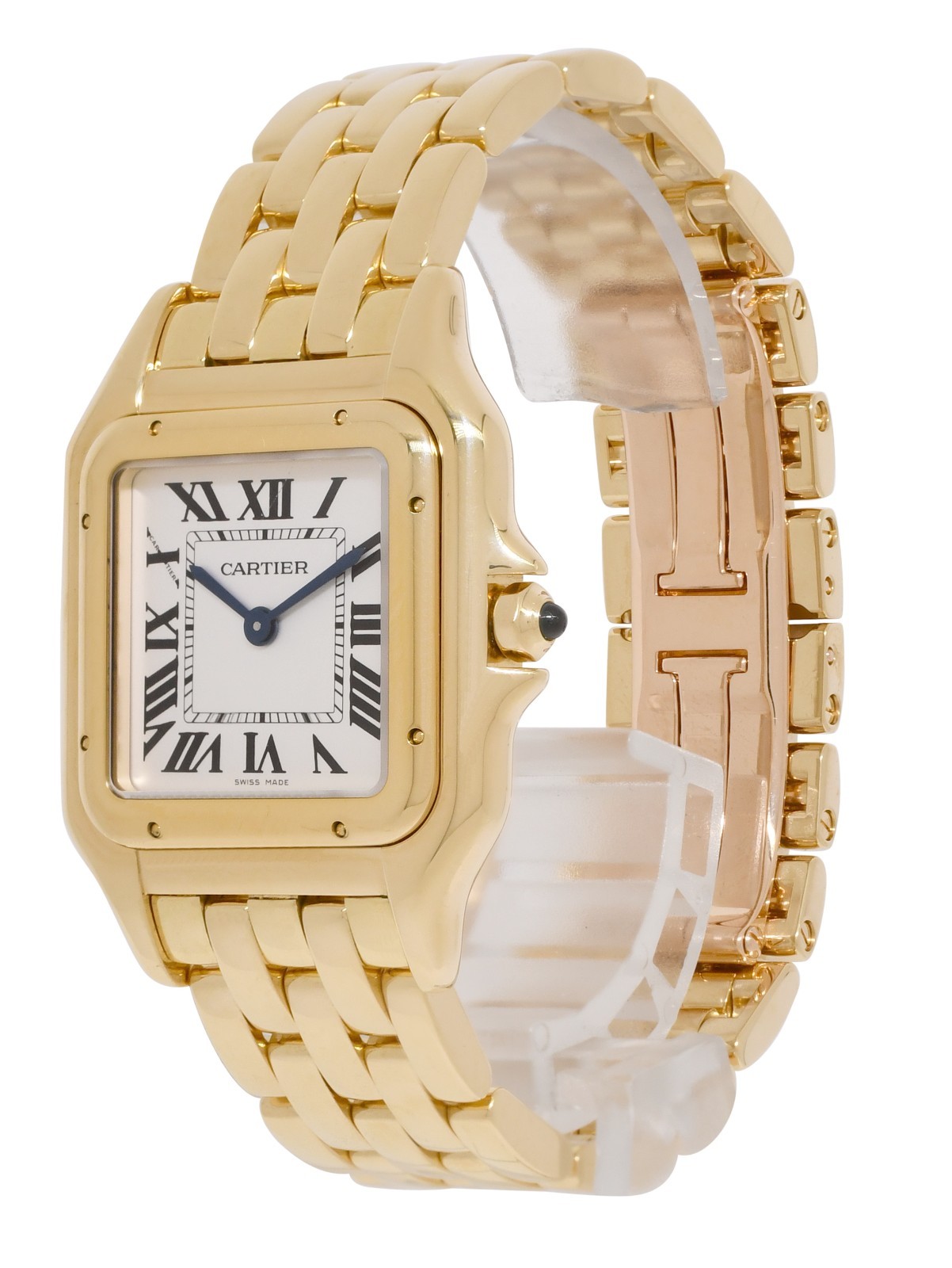 Cartier Panthere Medium 18k Yellow Gold Ladies Quartz Watch WGPN0045 4014