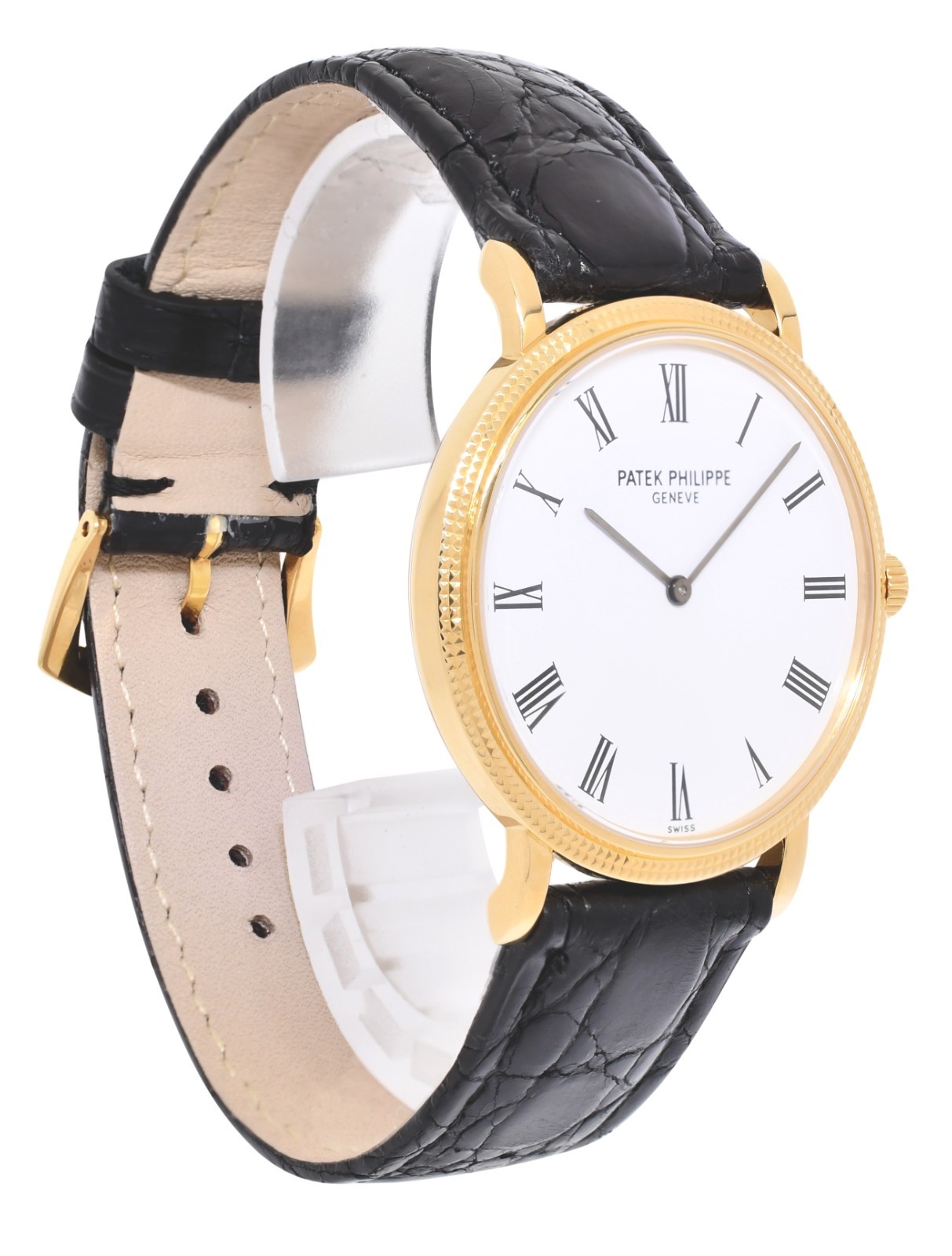 Patek Philippe Calatrava 5120 18k Yellow Gold 35mm Automatic Watch +Papers 5120J