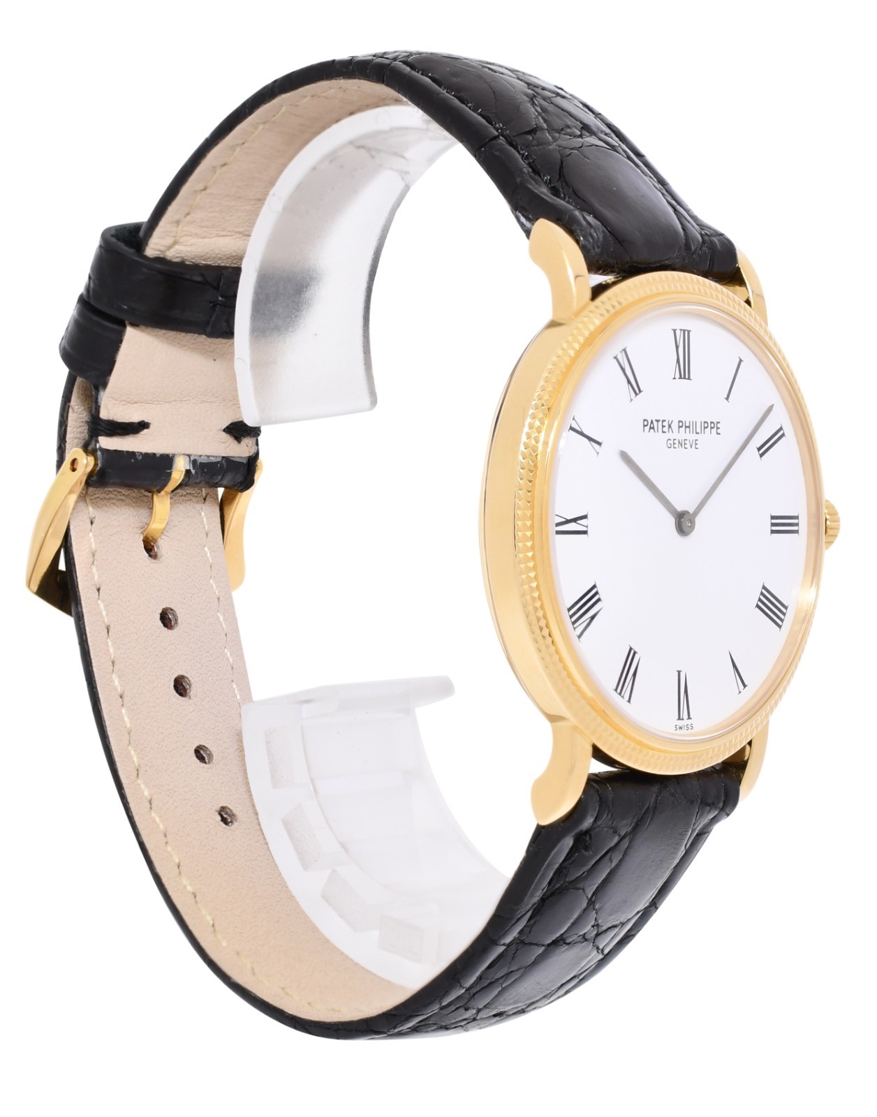 Patek Philippe Calatrava 5120 18k Yellow Gold 35mm Automatic Watch +Papers 5120J