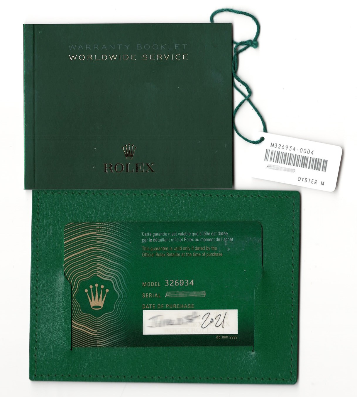 Rolex Sky-Dweller Steel & 18k Gold Bezel Blue Dial 42mm Watch +Card '21 326934