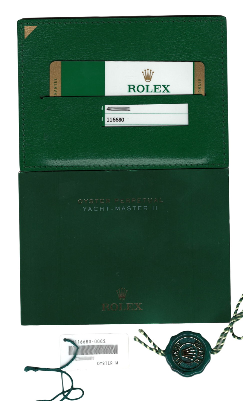 Rolex Yacht-Master II Steel Blue Ceramic Bezel 44mm Watch +Papers '18 116680