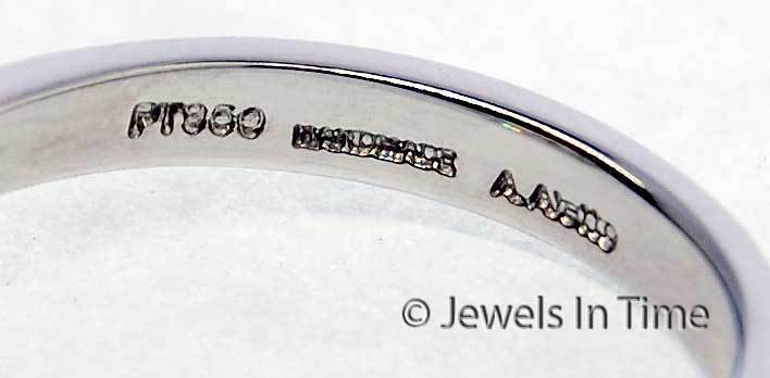 Platinum Ring 5.04 Carat Square  Brilliant Diamond GIA Certificate Size 8