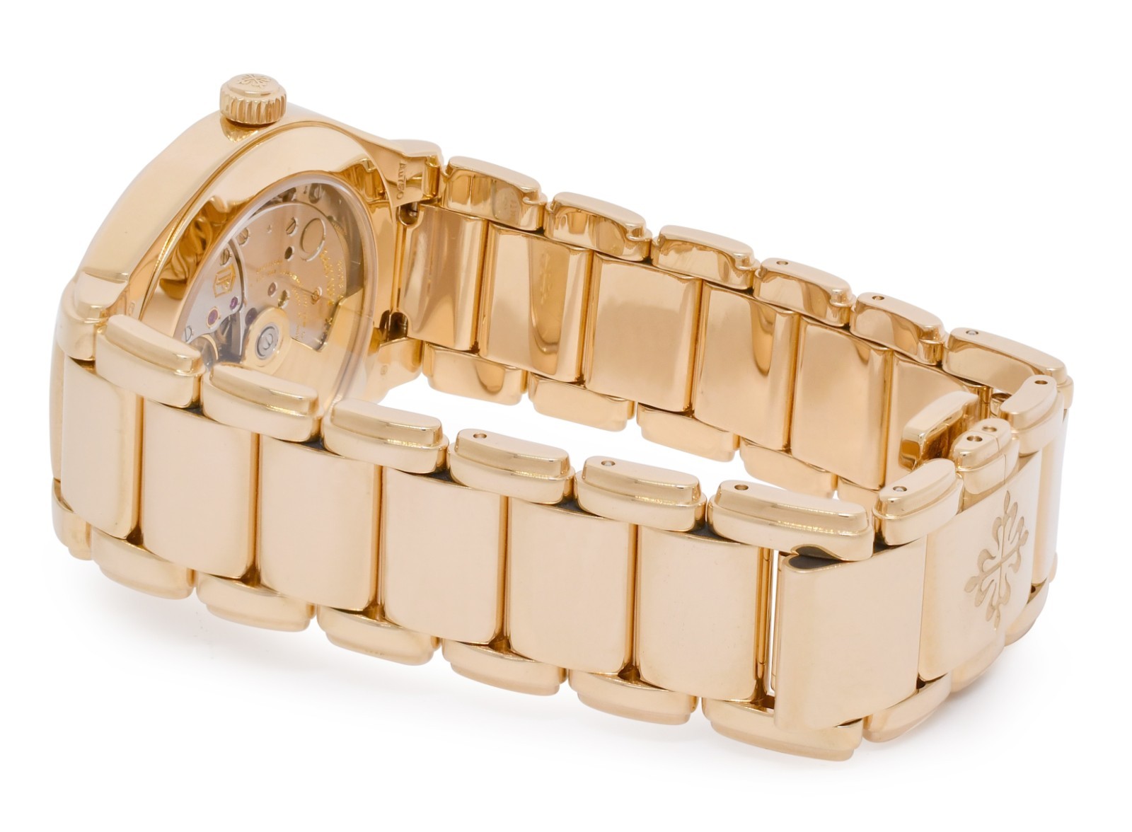 Patek Philippe Twenty~4 Rose Gold Champagne Diamond Ladies Watch B/P '24 7300
