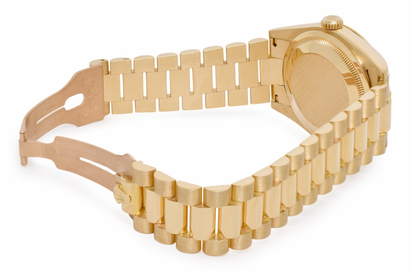 Rolex Day-Date President 18k Yellow Gold Myriad Diamond Dial 36mm Watch P 118238