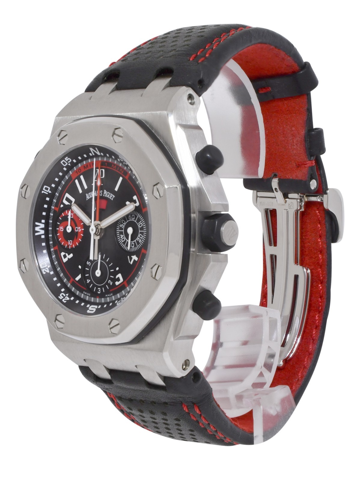 Audemars Piguet Offshore Alinghi Polaris Steel Chronograph Watch B/B 26040ST
