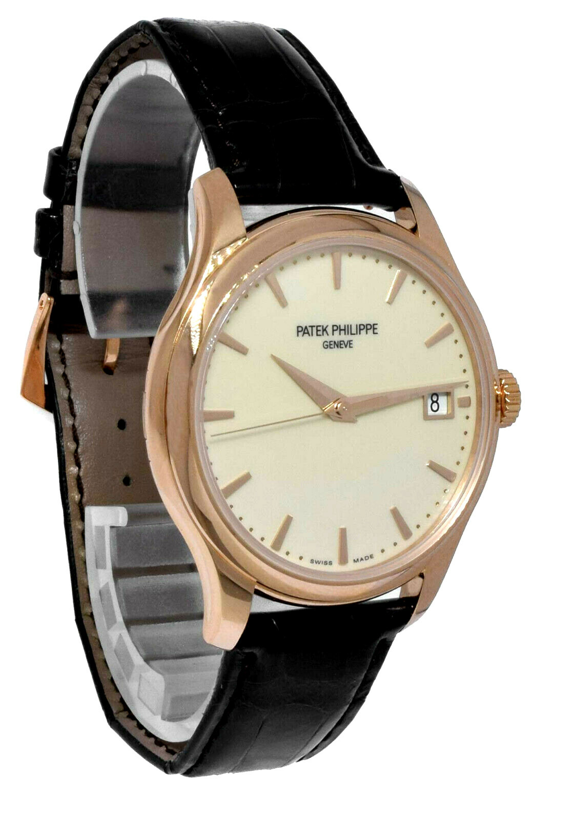 Patek Philippe Calatrava 18k Rose Gold Automatic Mens Watch Box/Papers '20 5227R