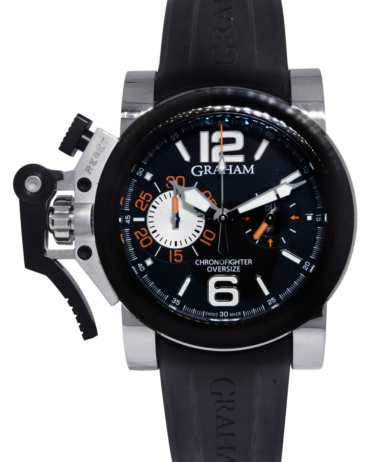 Graham Chronofighter Oversize 2OVBV-1 Chronograph Watch Box/Papers NEW Graham Chronofighter Oversize 2OVBV-1 Chronograph Watch Box/Papers NEW