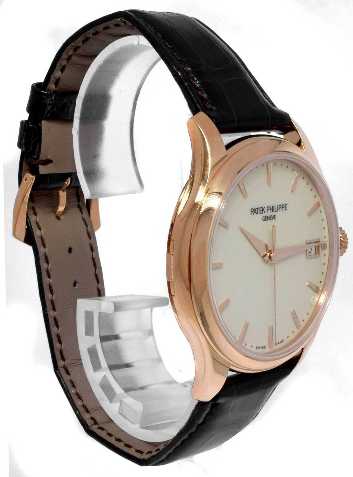 Patek Philippe Calatrava 18k Rose Gold Automatic Mens Watch Box/Papers '20 5227R