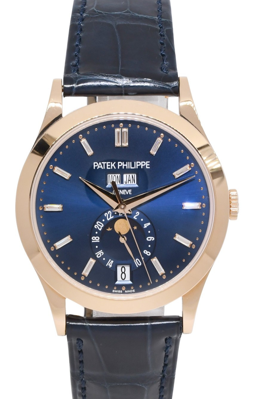 Patek Philippe Annual Calendar 5396 18k Rose Gold Diamond Watch B/P '24 5396R