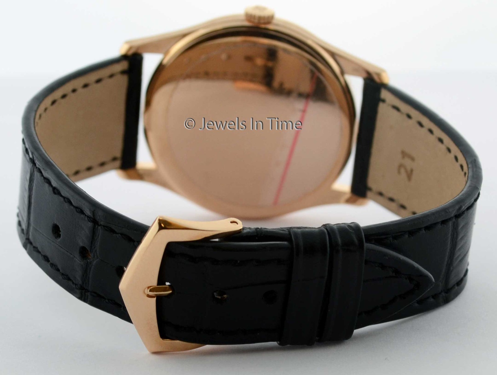 Patek Philippe Calatrava 5196 18k Rose Gold Mens 37mm Manual Watch +Box 5196R