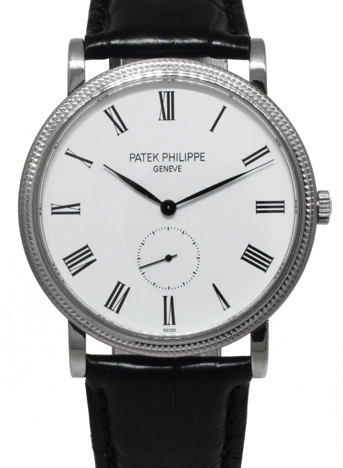 Patek Philippe 5119 Calatrava 18k White Gold White Dial Mens 36mm Watch 5119G Patek Philippe 5119 Calatrava 18k White Gold White Dial Mens 36mm Watch 5119G