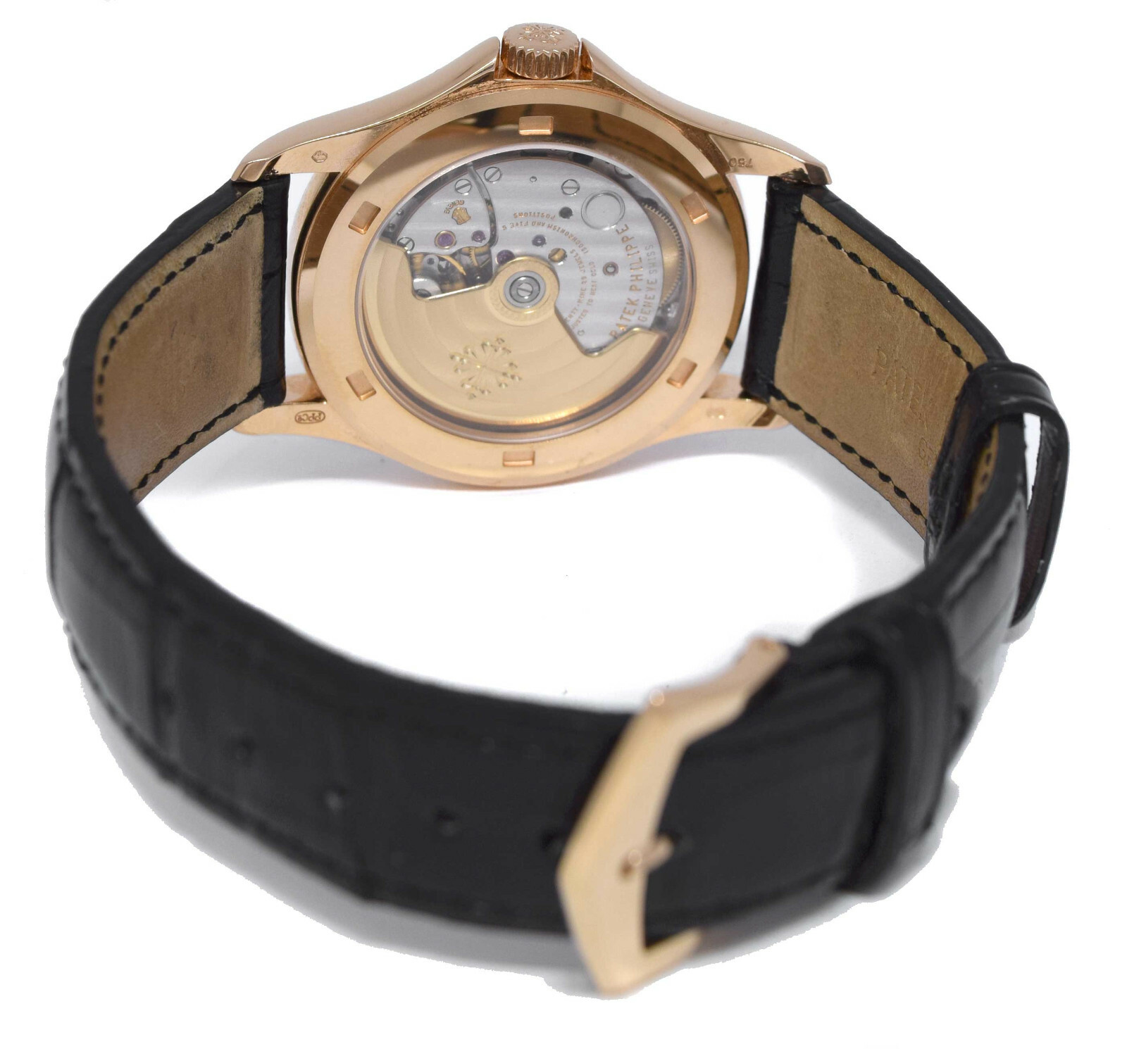 Patek Philippe Calatrava 5127 18k Rose Gold Mens 37mm Watch Box/Papers 5127R